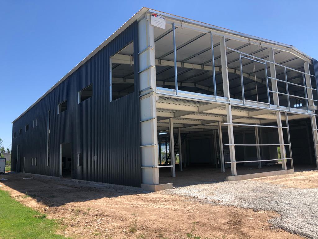 Instalación en galpón — diciembre 2019